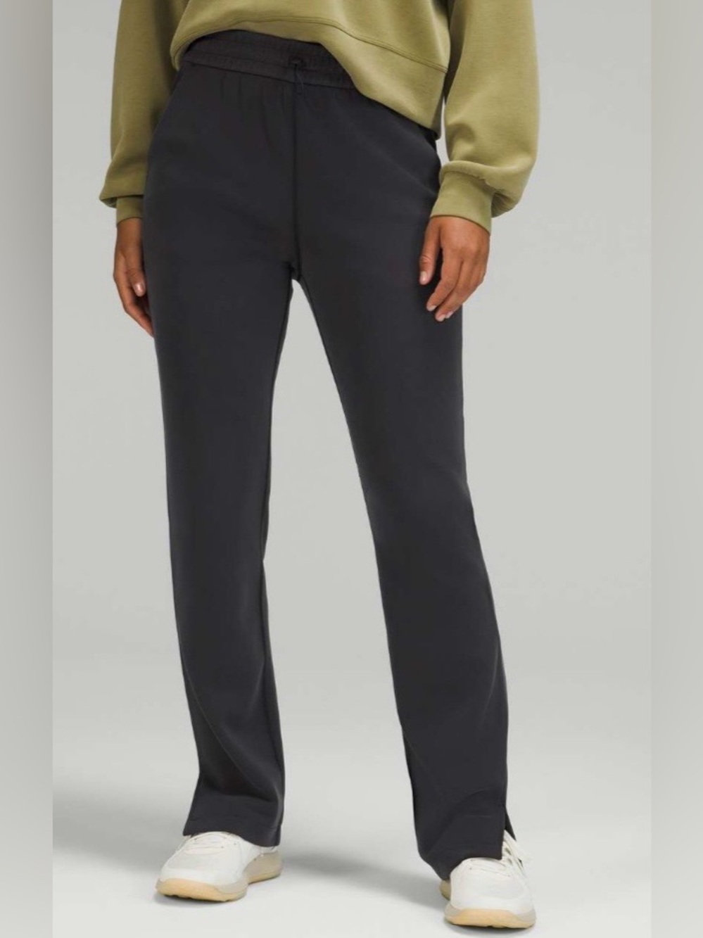 Lululemon Brushed Softstreme High Rise Straight Leg Pull-On Pants Size 6